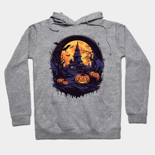 Halloween Hoodie by Chromatic Fusion Studio